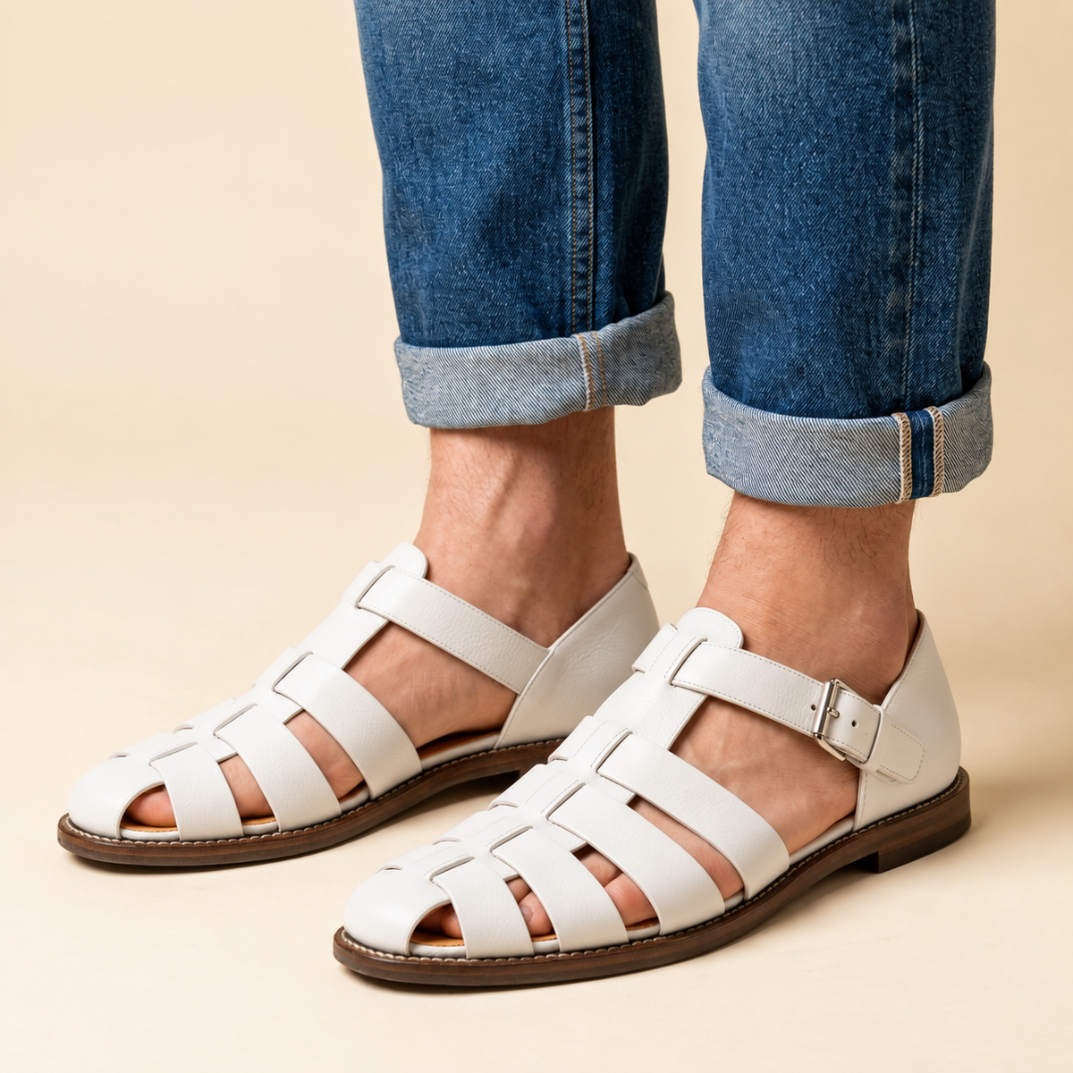 Sylvester Leather Sandals