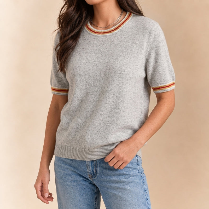Dorinda Marino Wool T-Shirt