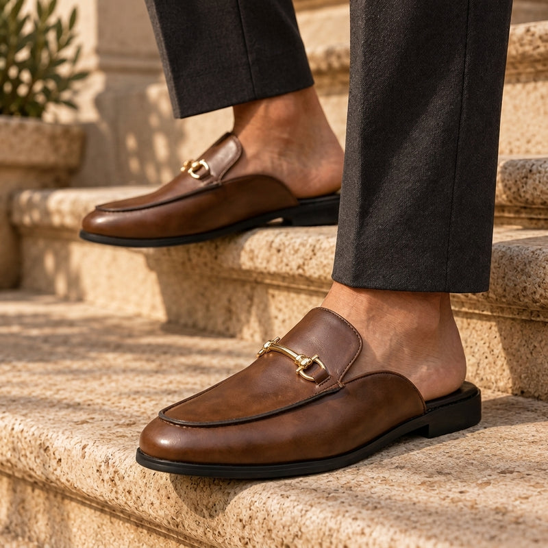 Rockford Classic Leather Mules