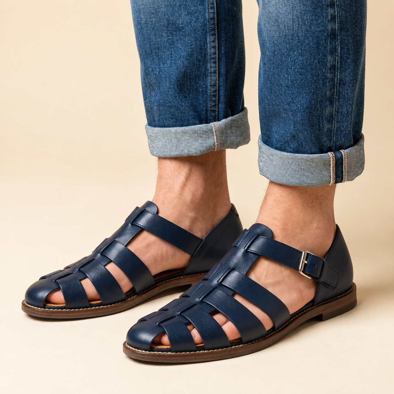 Sylvester Leather Sandals